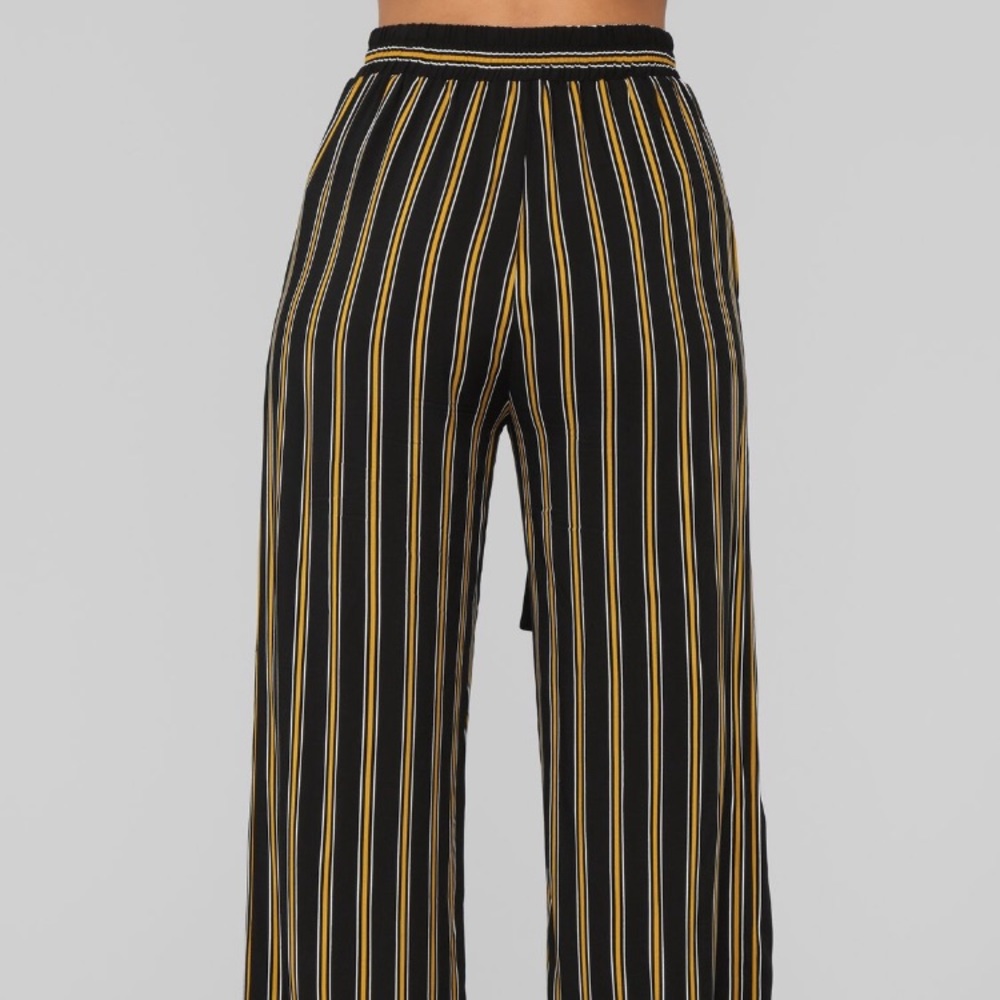 💋FASHION NOVA • NEW Tie Waist Pants - Picture 4 of 8